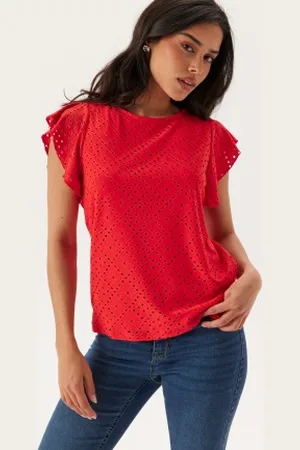 VERO MODA Vmtassa Sl Frill Top XS