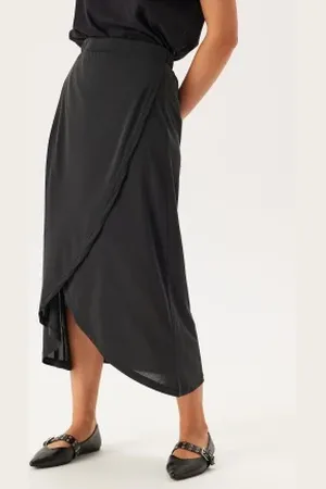 VILA Vimodala Hw Wrap Skirt Black M