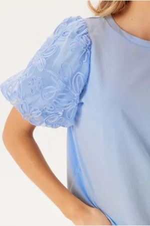 VILA Visimonia O-neck S/S TOP TOP T XS