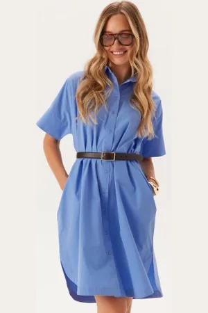 SELECTED Slfblair 2/4 SHORT SHIRT DRESS 34