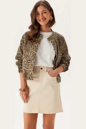 Object Objellen Hw Short Twill Skirt Sandshell XS