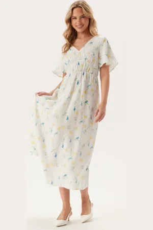 VERO MODA Vmflora Olga Ss 7/8 DRESS DRES XS