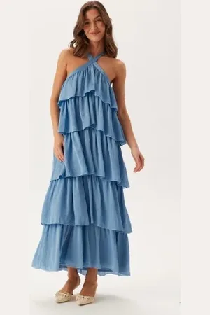 VILA Vifiluka H/N S/L ANKLE DRESS 34