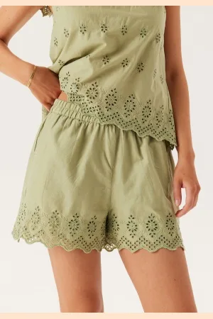 ONLY Onllou Life Emb Loose Shorts Elm M