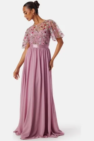 Goddiva Embroidered Bodice Flutter Max S (UK10)