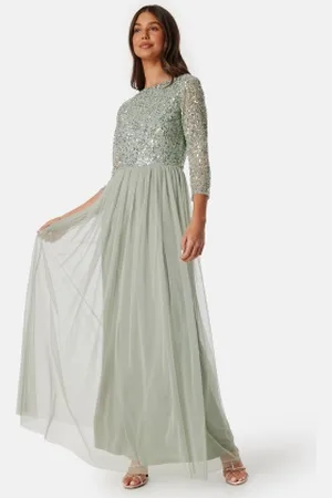Angeleye Sequin Bodice Maxi Dress XS (UK8)