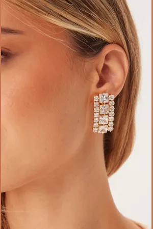 By Jolima Sky Crystal Earring Onesize