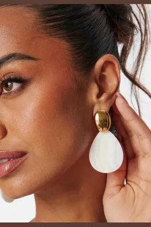 By Jolima Seashell Maxi Earring Onesize