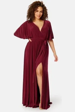 Goddiva Flutter Sleeve Maxi Dress 50 (UK22)