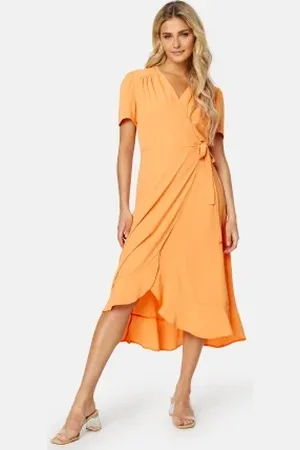 John Zack Short Sleeve Wrap Dress XXS (UK6)