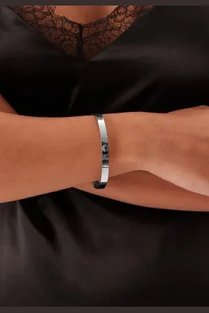 By Jolima Palermo Bangle Steel Onesize