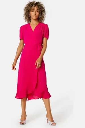 John Zack Short Sleeve Wrap Dress XS (UK8)