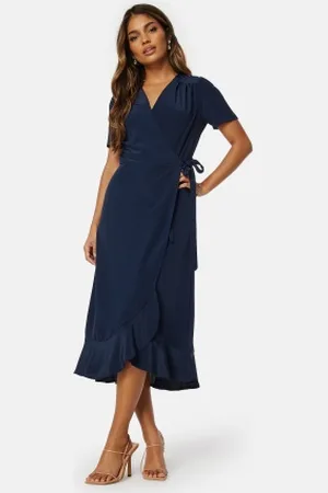 John Zack Short Sleeve Wrap Dress XXL (UK18)