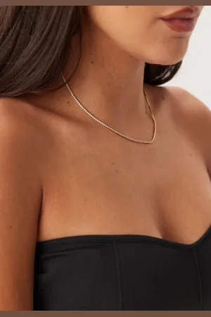 By Jolima Cloé Tennisnecklace Onesize
