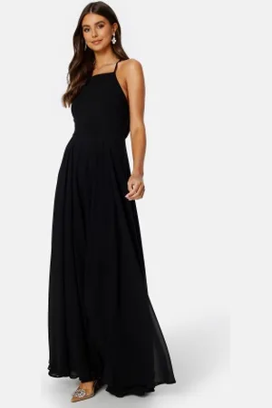Goddiva High Neck Chiffon Maxi Dress XXL (UK18)
