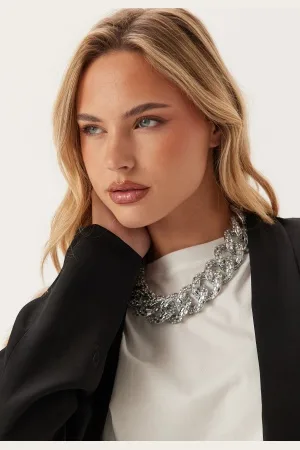 By Jolima Sparkle Crystal Necklace Onesize