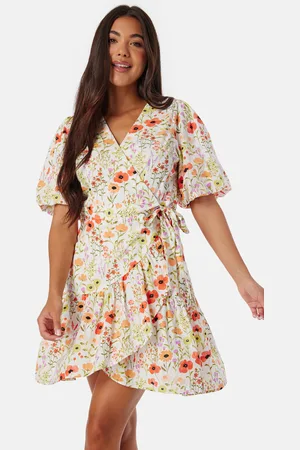 Y.A.S Field 2/4 wrap dress