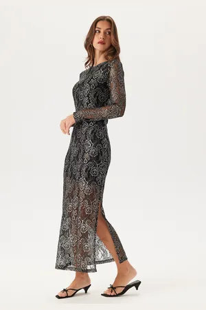 Y.A.S Polima Ls Long Lace Dress