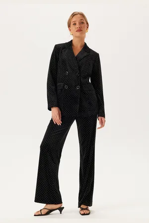 Y.A.S Hella Hw Velour Pant