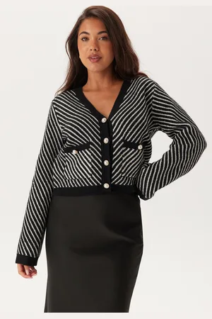 Y.A.S Charla Ls Sequin Knit Cardigan