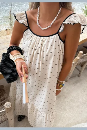 Y.A.S Dobby Sl Ankle Dress