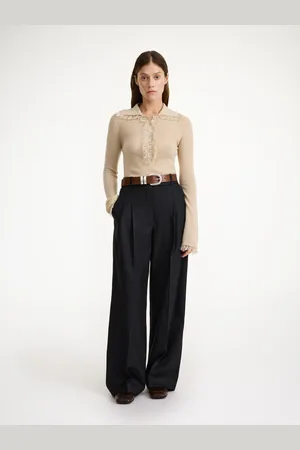 By Malene Birger Cymbaria high-waist trousers