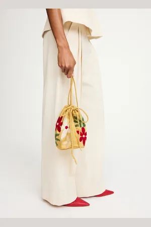 By Malene Birger Leandras silk bucket bag