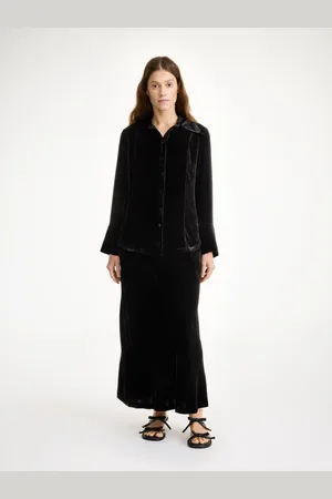By Malene Birger Rosiannas velvet shirt
