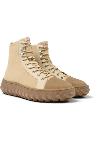 Camper Ground - Ankle Boots For Men - , Size 40, Cotton Fabric/Smooth Leather