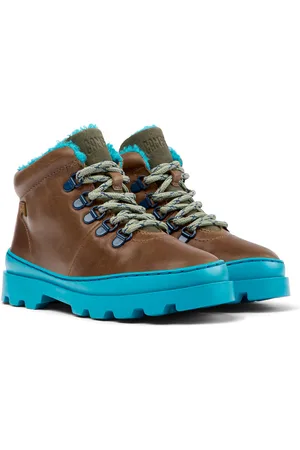 Camper Brutus - Boots For Girls - , Size 27, Smooth Leather/Cotton Fabric
