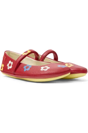 Camper Twins - Ballerinas For Girls - , Size 33, Smooth Leather