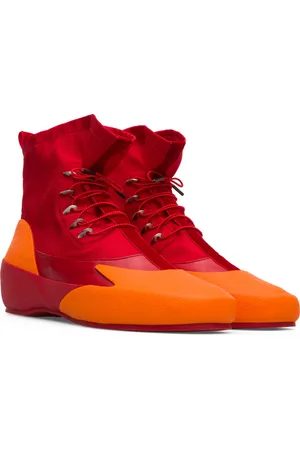 Camper Camper Kiko Kostadinov - Ankle Boots For Women - , Size 37, Cotton Fabric/Smooth Leather