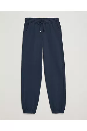 Colorful Standard Miehet Collegehousut - Classic Organic Sweatpants Navy Blue