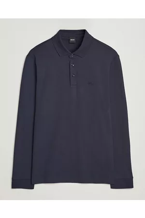 HUGO BOSS Miehet Pikee - Pado Knitted Polo Shirt Dark Blue