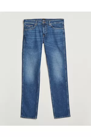 HUGO BOSS Miehet Skinny Farkut - Delaware Jeans Light Wash