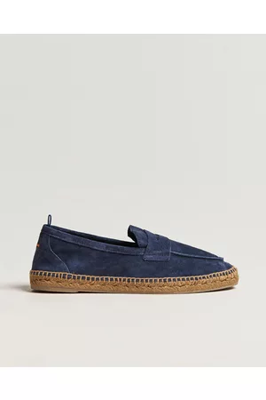 Castaner Nacho Casual Suede Loafers Azul Oscuro