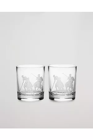 Ralph Lauren Garrett Remy Double Olf-fashioned Glass 2pcs Clear