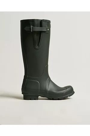 Hunter Boots Miehet Saappaat - Original Tall Side Adjustable Boot Dark Olive