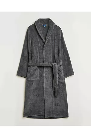 Polo Ralph Lauren Miehet Kylpytakit - Cotton Terry Robe Dark Slate