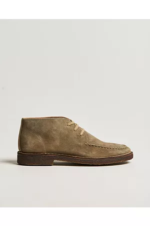 Drake's Miehet Nilkkurit - Crosby Moc-Toe Suede Chukka Boots Sand
