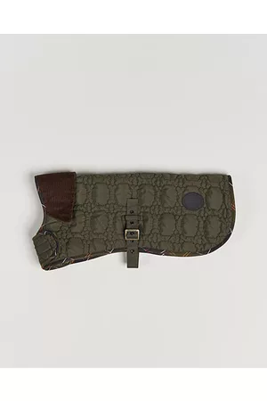 Barbour Dogbone Quilted Dog Coat Olive