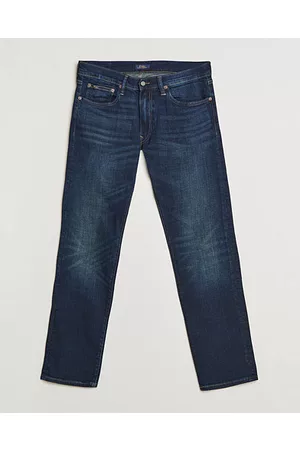 Ralph Lauren Miehet Slim Fit Farkut - Sullivan Slim Fit Murphy Stretch Jeans Mid Blue
