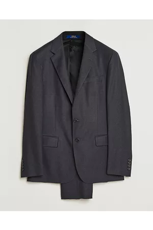 Ralph Lauren Classic Wool Twill Suit Charcoal