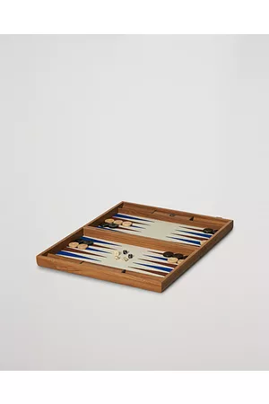 Manopoulos Miehet Setit - Wooden Leatherette Backgammon Set Beige