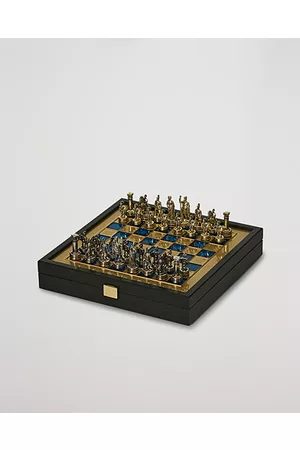 Manopoulos Miehet Setit - Greek Roman Period Chess Set Blue