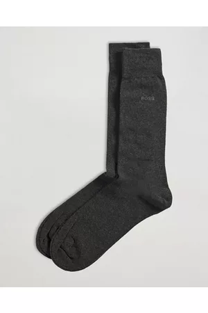 HUGO BOSS Miehet Sukat - 2-Pack RS Uni Socks Grey
