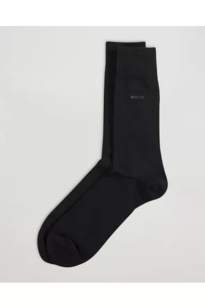 HUGO BOSS Miehet Sukat - 2-Pack RS Uni Socks Black