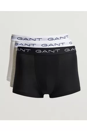 GANT 3-Pack Trunk Boxer White/Black/Grey Melange