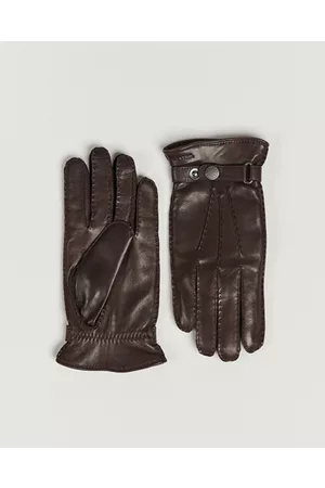 Hestra Miehet Käsineet - Jake Wool Lined Buckle Glove Espresso