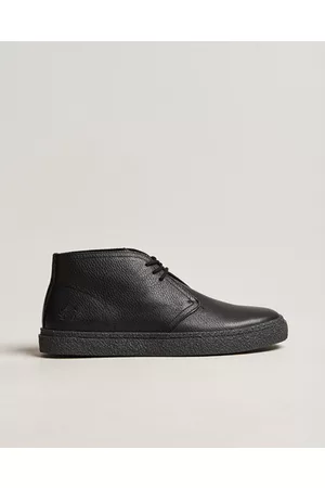 Fred Perry Miehet Nilkkurit - Hawley Leather Boot Black